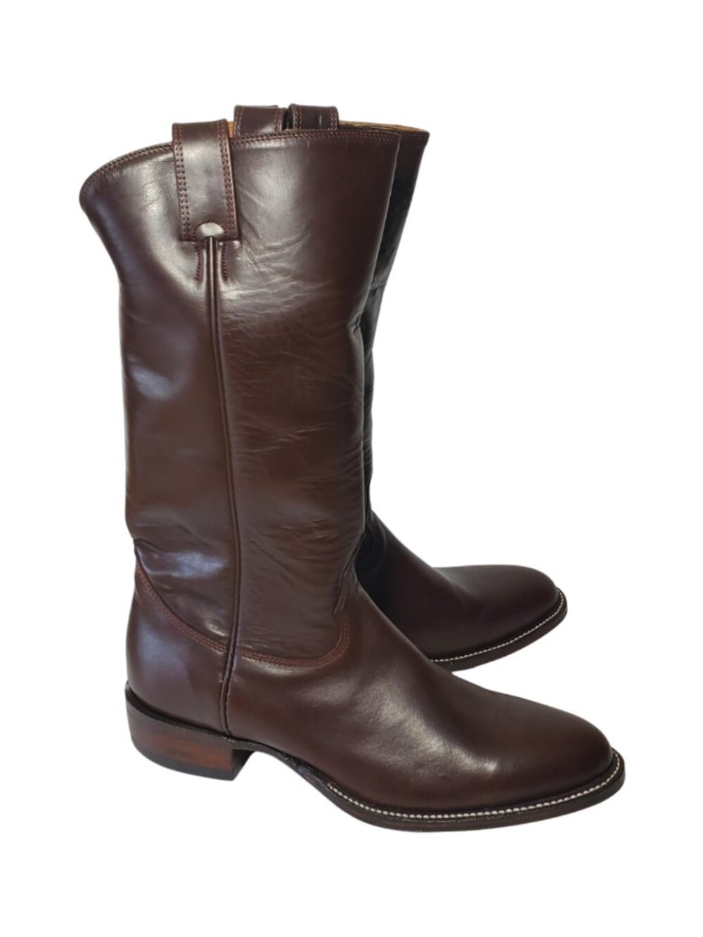 NEW Vintage Alberta Cowboy Roper Cowboy Boots Boots 12D New Old Stock